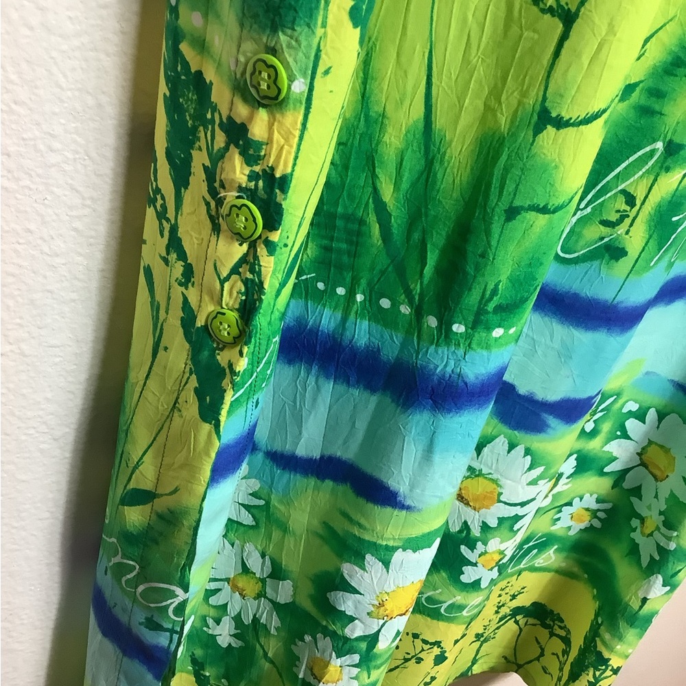 🔥Price Drop🔥Jams World Womens Vintage, womens size XL ,bright Floral Maxi Dress - Picture 7 of 10